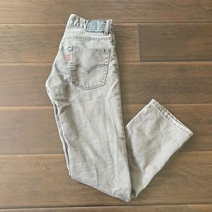 Levi's 511 Slim Boys Men 16 Reg Gray Denim Jeans W28"xL28"